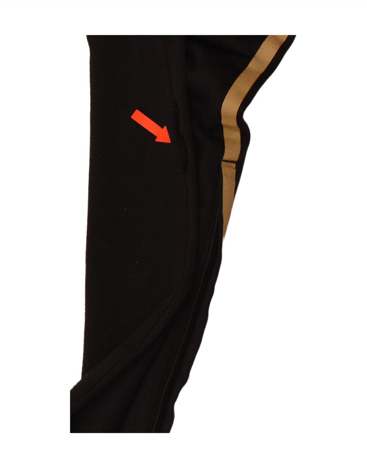 ADIDAS Mens Tracksuit Trousers Small  Black Polyester