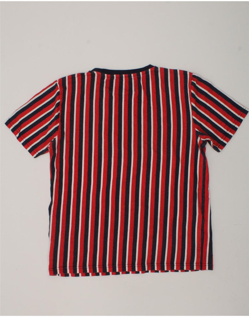 FILA Boys Graphic T-Shirt Top 12-13 Years Red Striped Cotton | Vintage Fila | Thrift | Second-Hand Fila | Used Clothing | Messina Hembry 