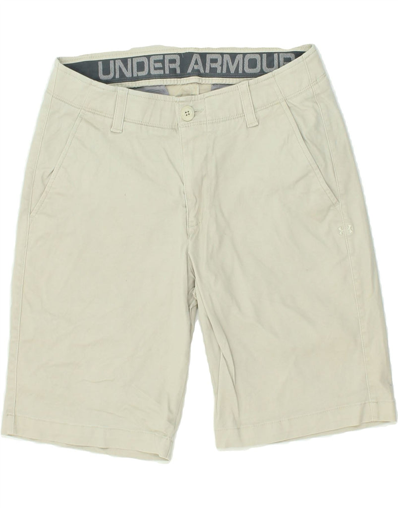 UNDER ARMOUR Mens Chino Shorts W30 Medium Grey Cotton | Vintage Under Armour | Thrift | Second-Hand Under Armour | Used Clothing | Messina Hembry 