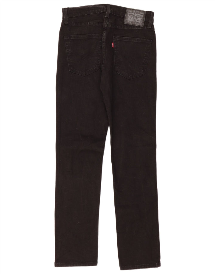 Levi's Mens 511 Slim Jeans W30 L32 Black Cotton
