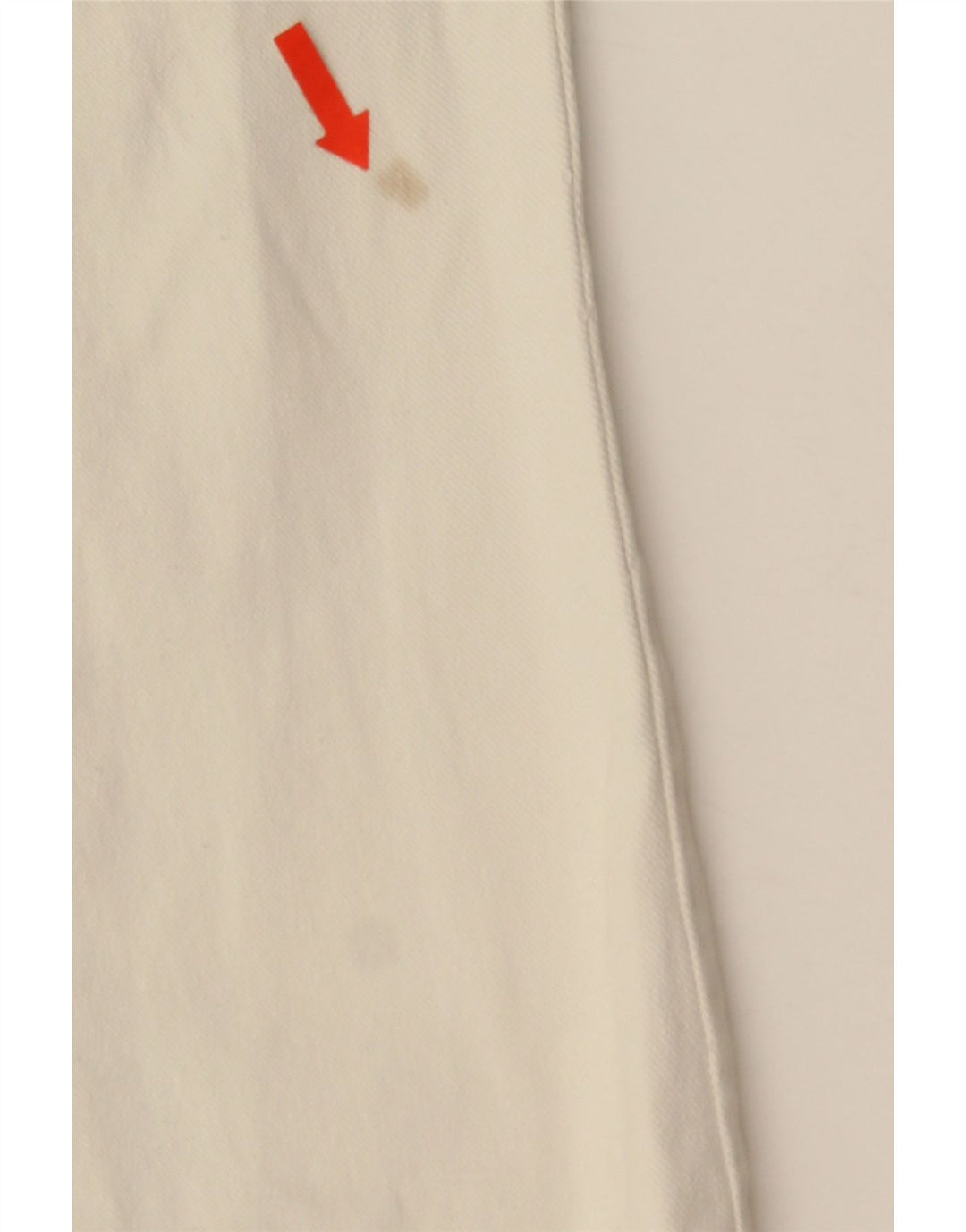 Guess Mens Bootcut Jeans W34 L28 Off White