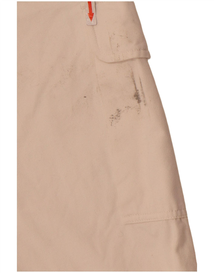 Wrangler Womens Valley Straight Cargo Trousers  W32 L32 White Cotton