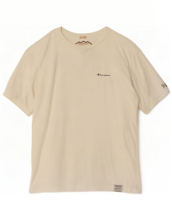 Champion Mens T-Shirt Top XL White