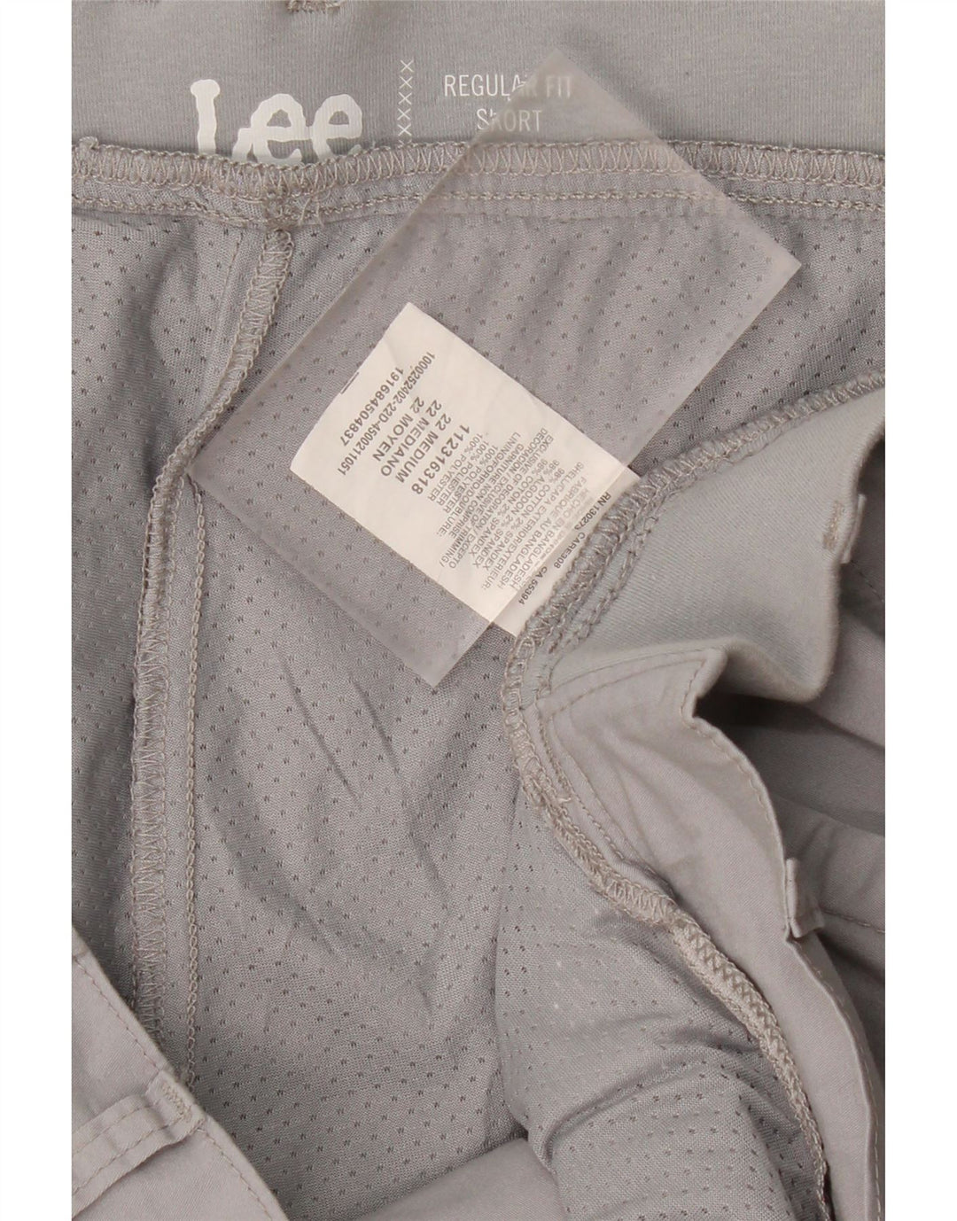 LEE Womens Regular Fit Skort US 22 3XL W44 Grey Cotton Vintage Lee and Second-Hand Lee from Messina Hembry 