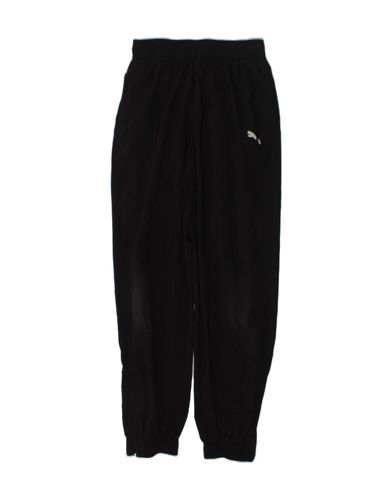 PUMA Boys Tracksuit Trousers Joggers 11-12 Years Black | Vintage Puma | Thrift | Second-Hand Puma | Used Clothing | Messina Hembry 