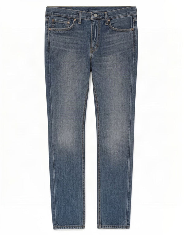 Levi's Mens 510 Skinny Jeans W31 L32 Blue Cotton