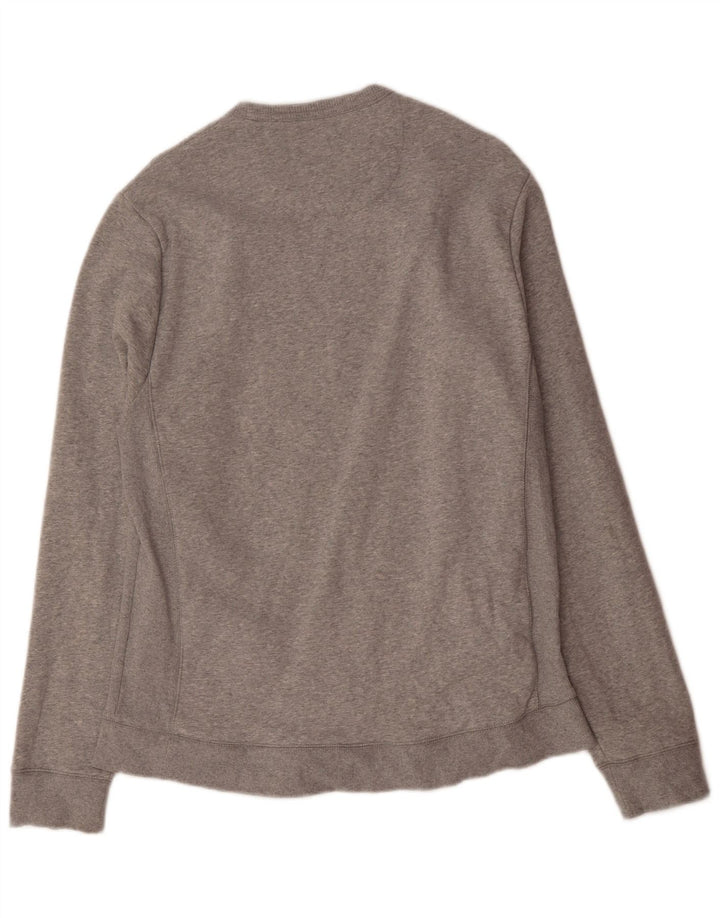 PENGUIN Mens Sweatshirt Jumper XL Grey Cotton