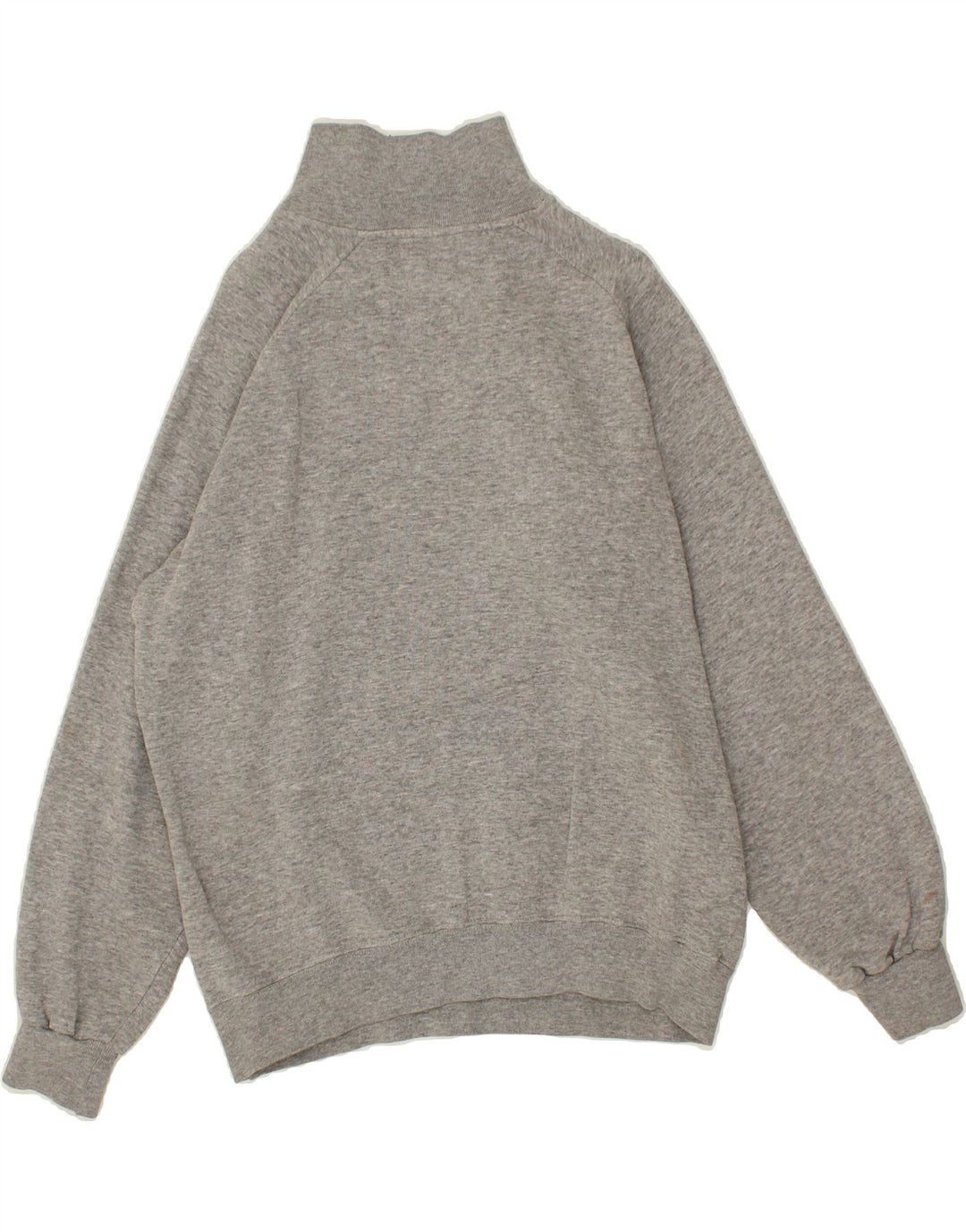KAPPA Mens Zip Neck Sweatshirt Jumper Large Navy Blue Cotton Vintage Kappa and Second-Hand Kappa from Messina Hembry 