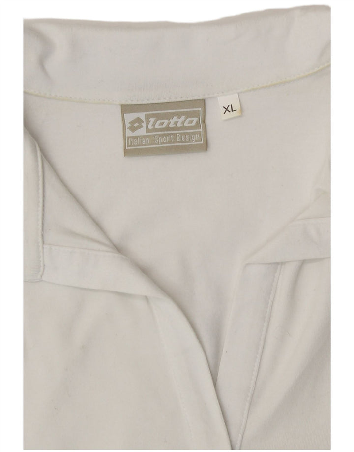 Kappa Womens Polo Shirt UK 18 XL White