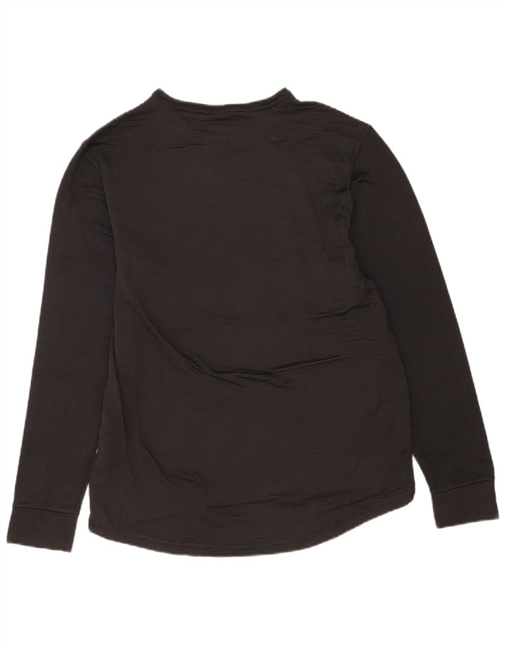 Wrangler Mens Top Long Sleeve Large Black Polyester