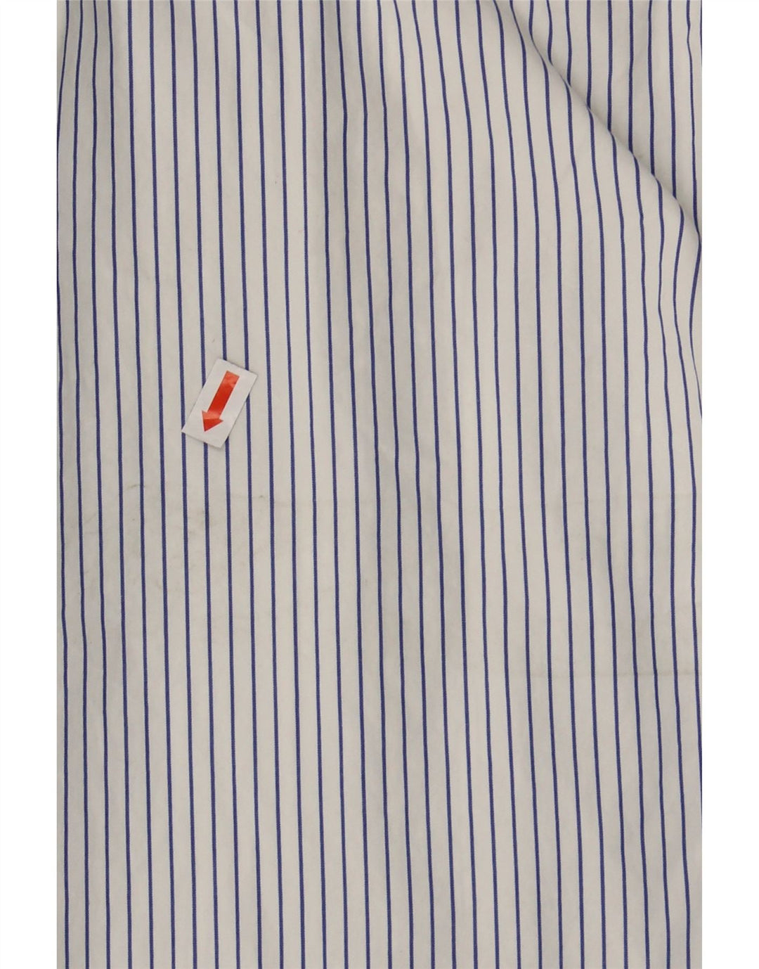 TOMMY HILFIGER Mens Shirt Medium Blue Striped Cotton Vintage Tommy Hilfiger and Second-Hand Tommy Hilfiger from Messina Hembry 