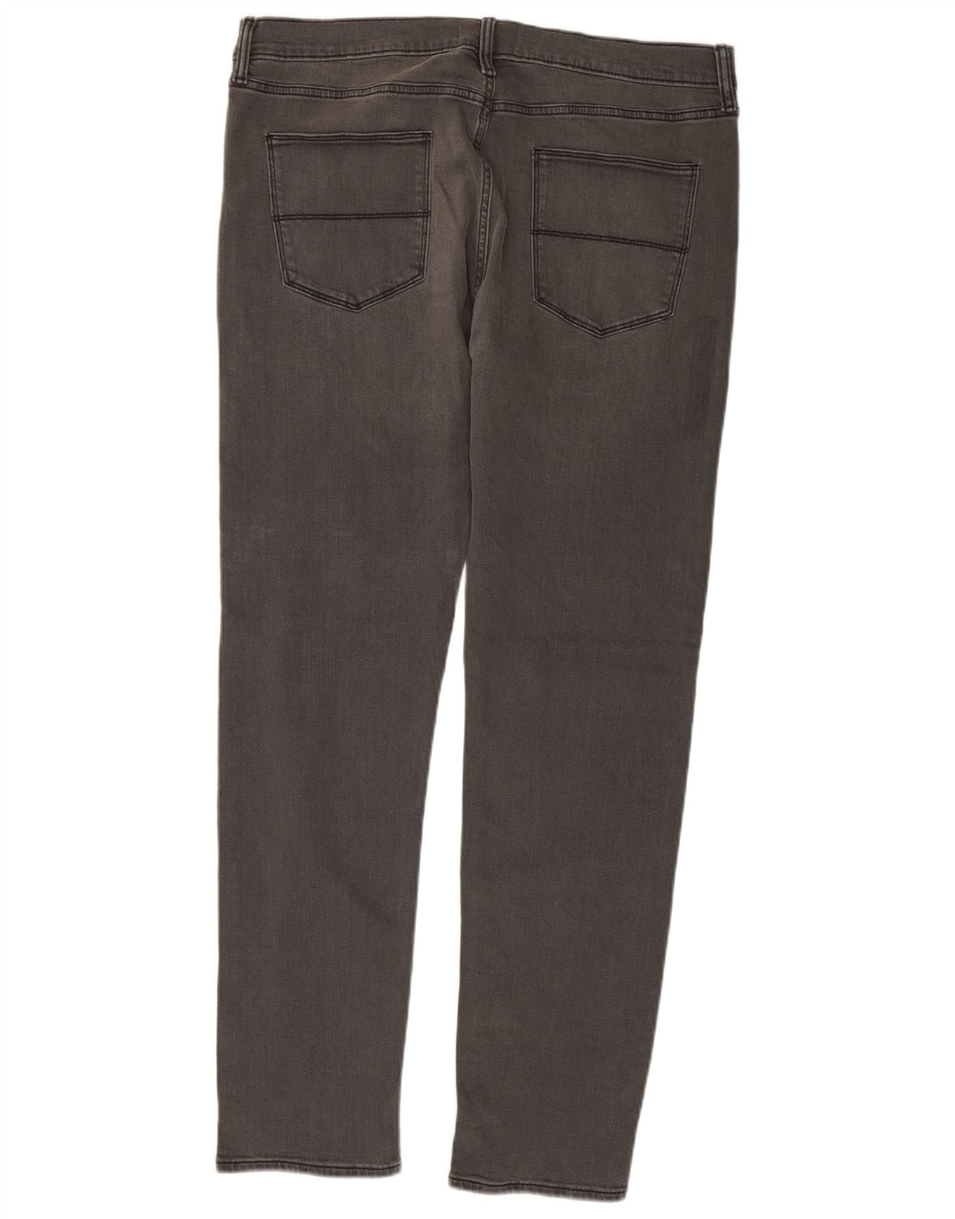Marks & Spencer Mens Slim Jeans W36 L33 Grey Cotton