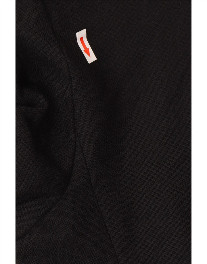Marks & Spencer Womens 1 Button Blazer Jacket UK 16 Large Black Wool