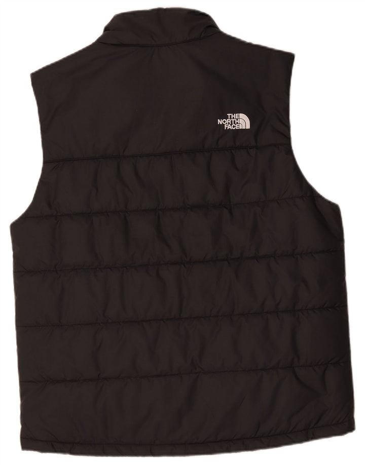 The North Face Mens Graphic Padded Gilet UK 40 Large Black Polyester