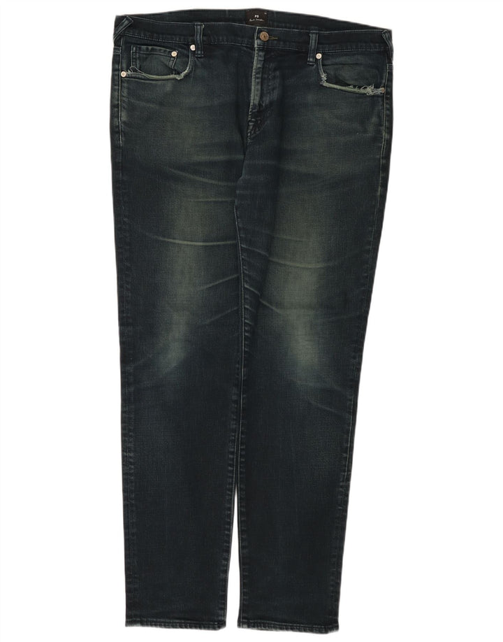 Paul Smith Mens Slim Jeans W38 L32 Navy Blue
