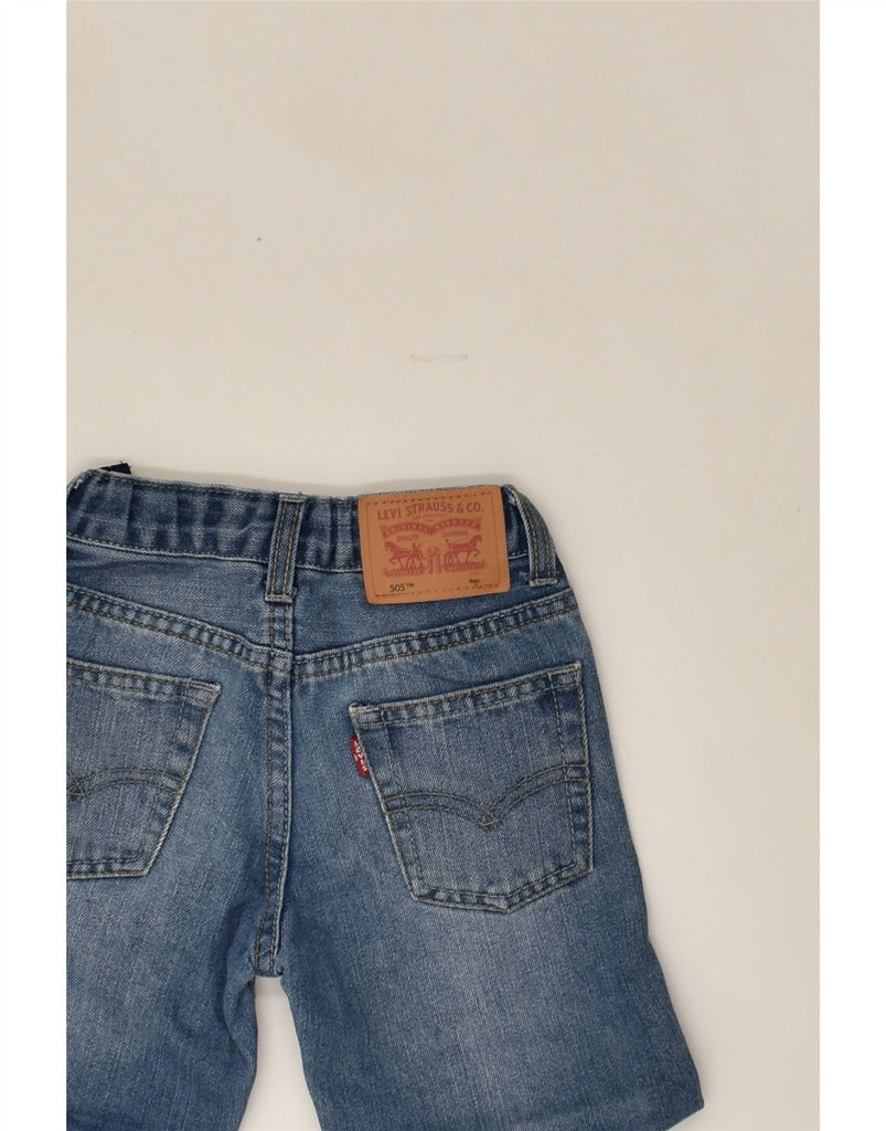 LEVI'S Girls 505 Regular Straight Jeans 3-4 Years W22 L16 Blue Cotton | Vintage Levi's | Thrift | Second-Hand Levi's | Used Clothing | Messina Hembry 