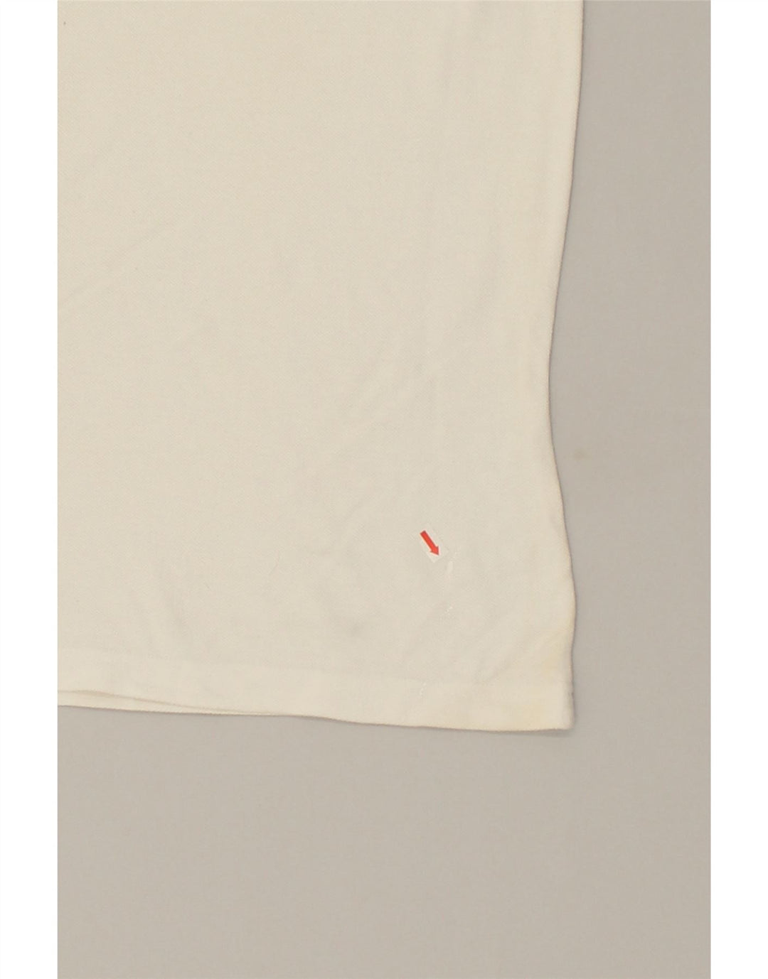 JULES Mens Slim Polo Shirt XL White Cotton | Vintage Jules | Thrift | Second-Hand Jules | Used Clothing | Messina Hembry 