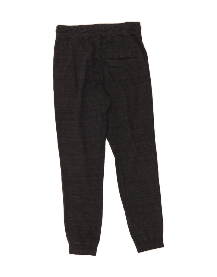 NIKE Mens Tracksuit Trousers Joggers Small  Black Striped Cotton Vintage Nike and Second-Hand Nike from Messina Hembry 