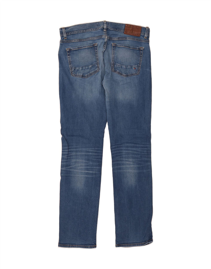 TOMMY HILFIGER Mens Denton Straight Jeans W34 L34 Blue Cotton Vintage Tommy Hilfiger and Second-Hand Tommy Hilfiger from Messina Hembry 