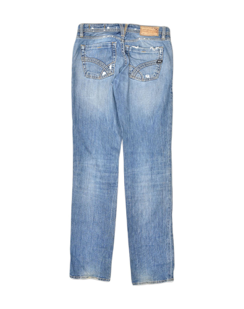 GAS Mens Distressed Slim Jeans W30 L34 Blue | Vintage Gas | Thrift | Second-Hand Gas | Used Clothing | Messina Hembry 