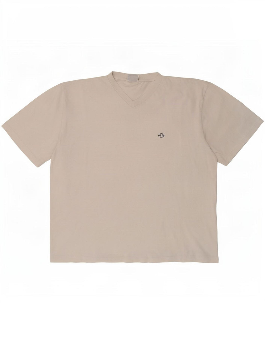 Champion Mens T-Shirt Top XL White Cotton