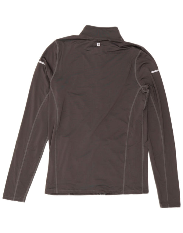 Mountain Warehouse Mens Tracksuit Top Jacket Small Grey Polyester