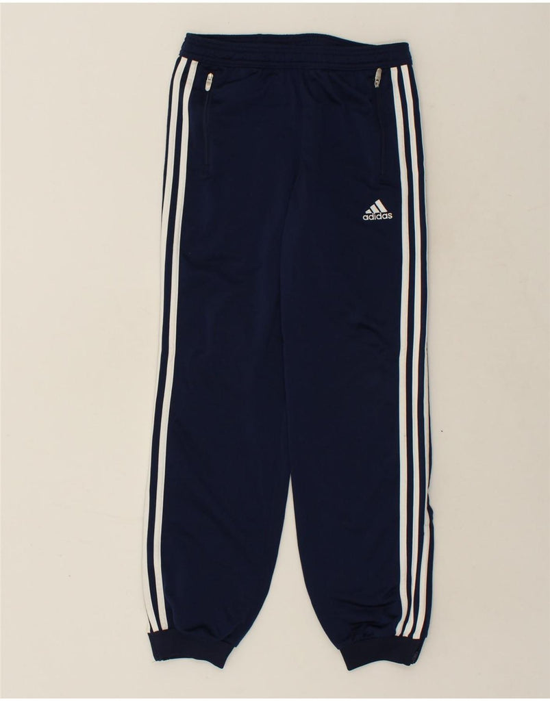 ADIDAS Boys Tracksuit Trousers Joggers 11-12 Years Large  Navy Blue | Vintage Adidas | Thrift | Second-Hand Adidas | Used Clothing | Messina Hembry 