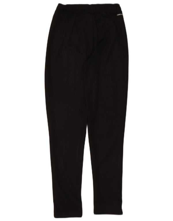Adidas Boys Aeroready Tracksuit Trousers 13-14 Years Black Polyester