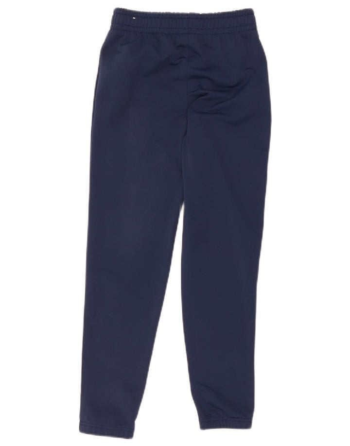 Nike Boys Tracksuit Trousers 8-9 Years Small  Navy Blue Polyester