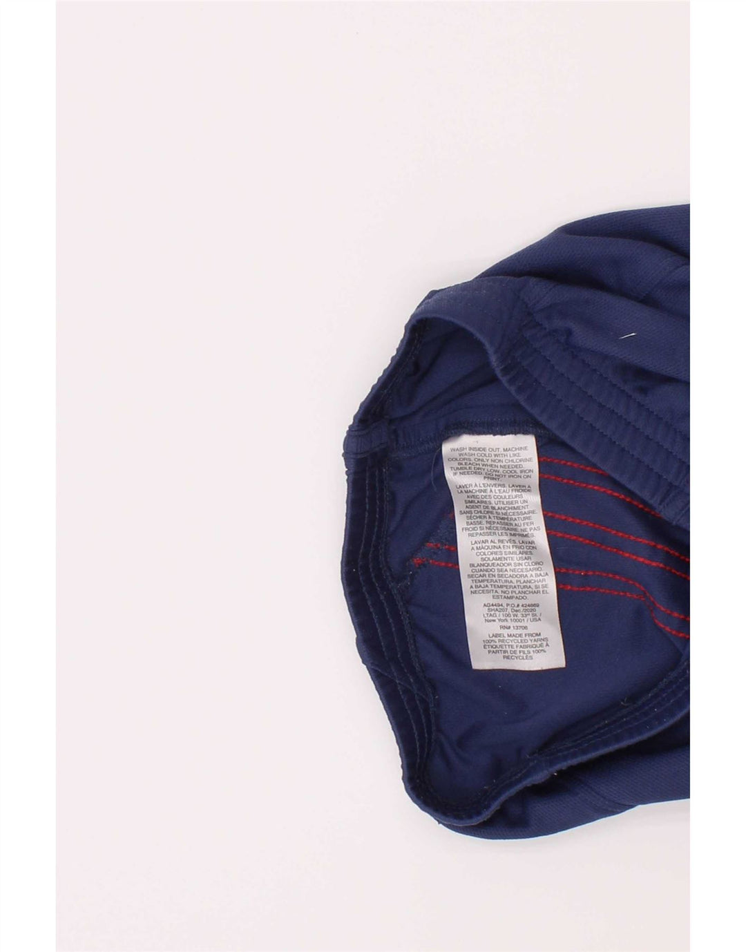 Adidas Girls Sport Shorts 4-5 Years Navy Blue Polyester