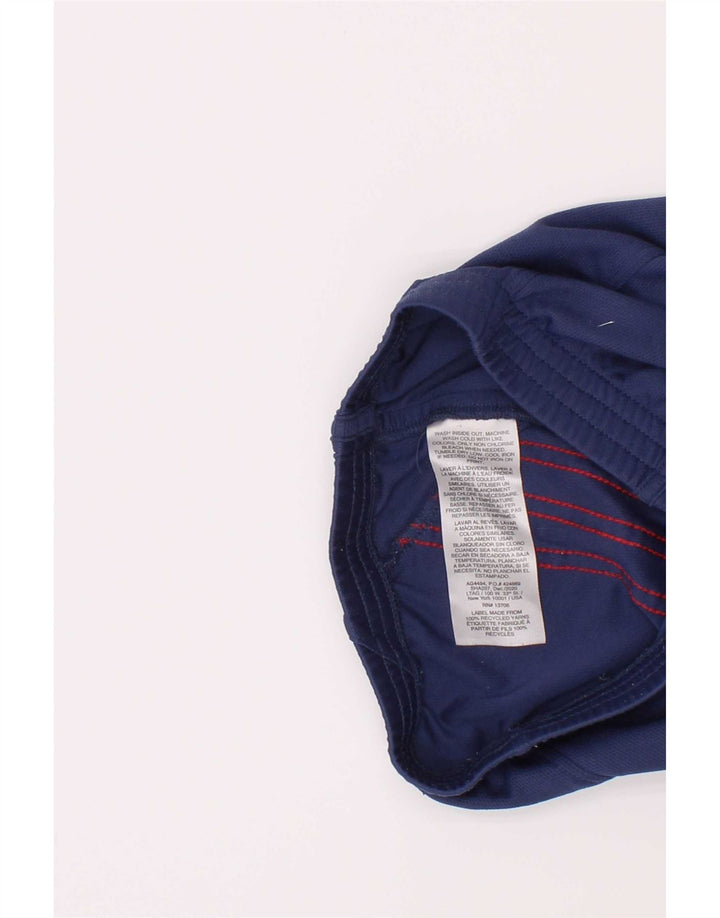 Adidas Girls Sport Shorts 4-5 Years Navy Blue Polyester