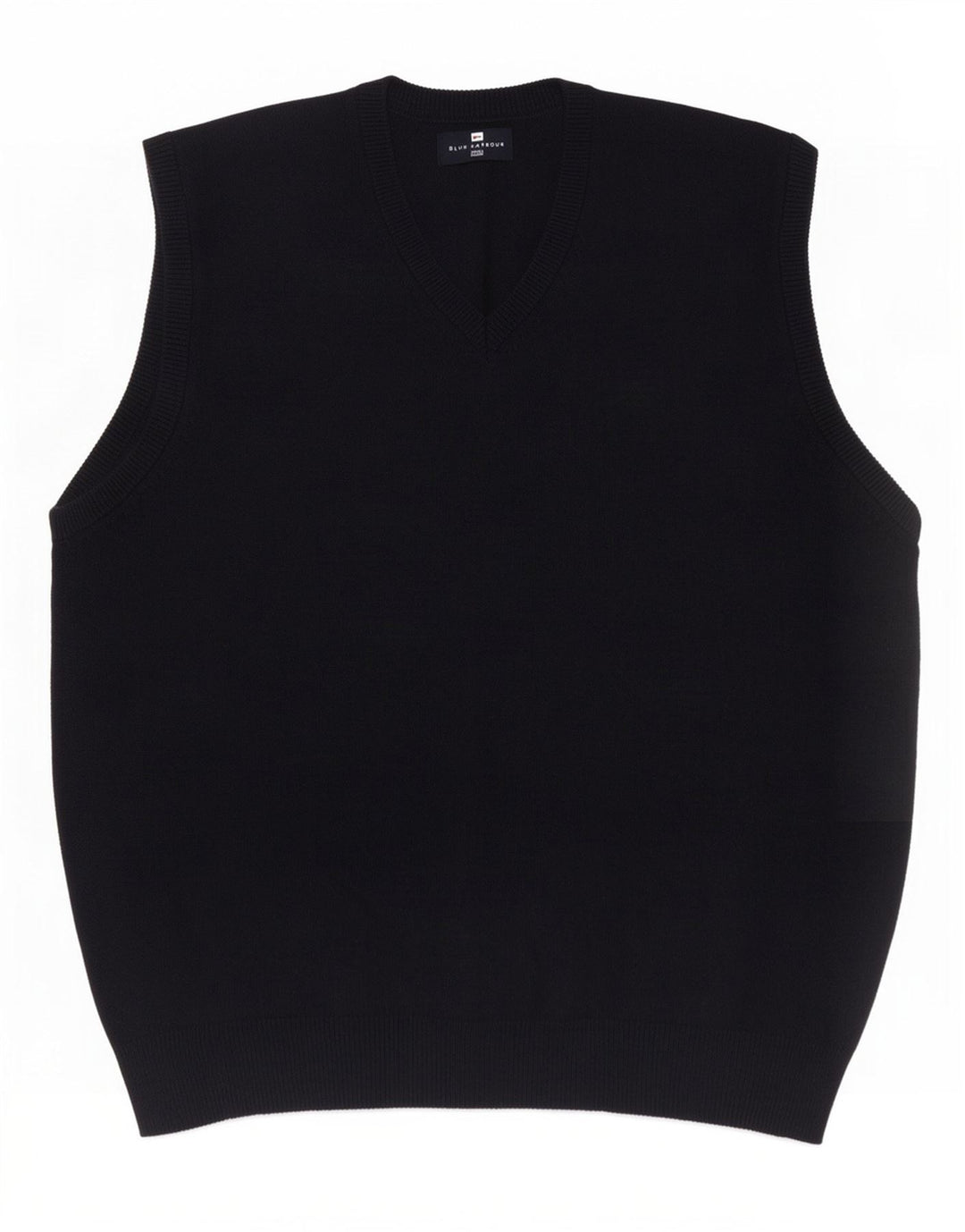 Marks & Spencer Mens Blue Harbour Vest Tank Top Large Navy Cotton