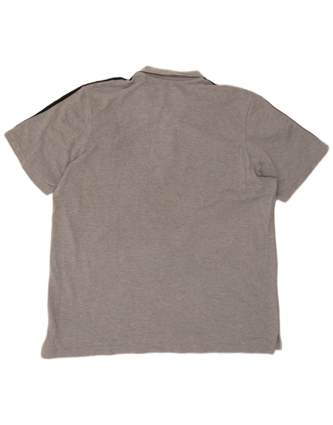 Adidas Mens Polo Shirt XL Grey Cotton