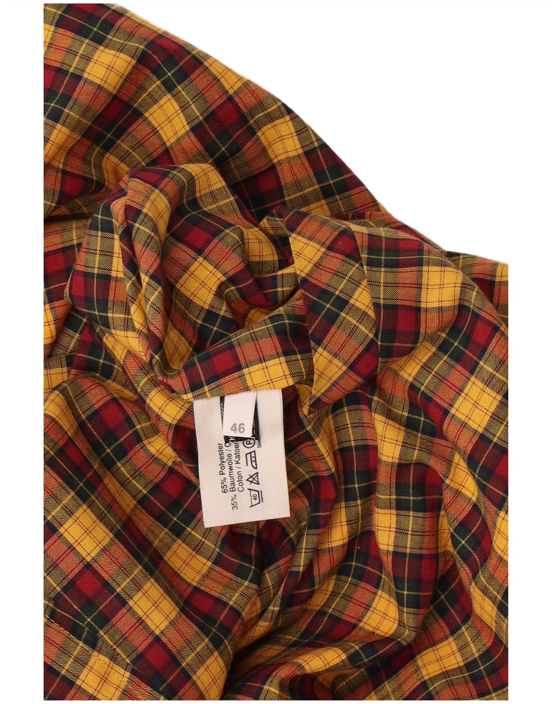 NINO Womens Reversible Overcoat IT 46 Large Yellow Polyester