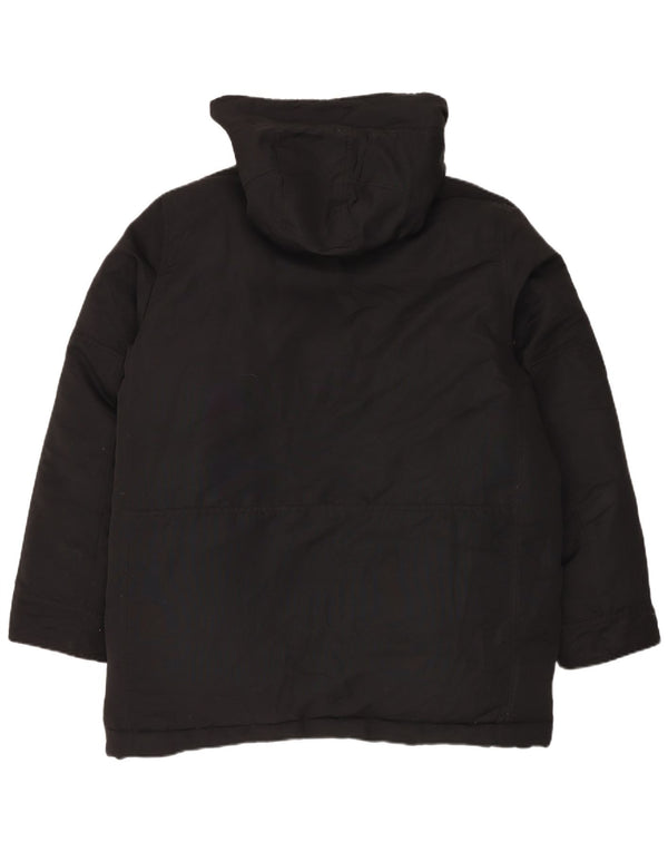 Gap Mens Hooded Padded Jacket UK 40 Large Black Polyester