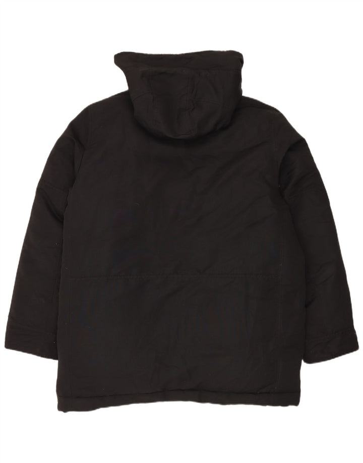 Gap Mens Hooded Padded Jacket UK 40 Large Black Polyester