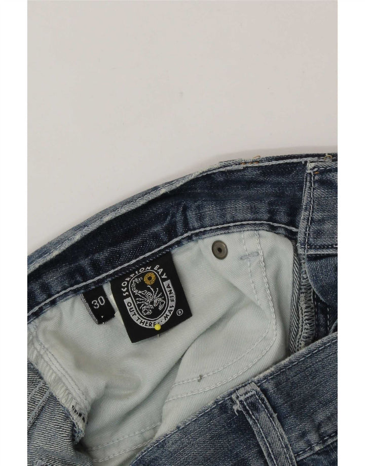 Scorpion Bay Mens Denim Shorts W30 Medium Blue Cotton