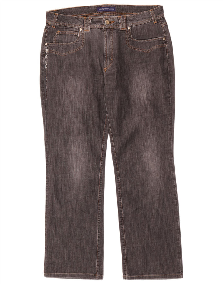 Trussardi Mens Straight Jeans W32 L29 Grey