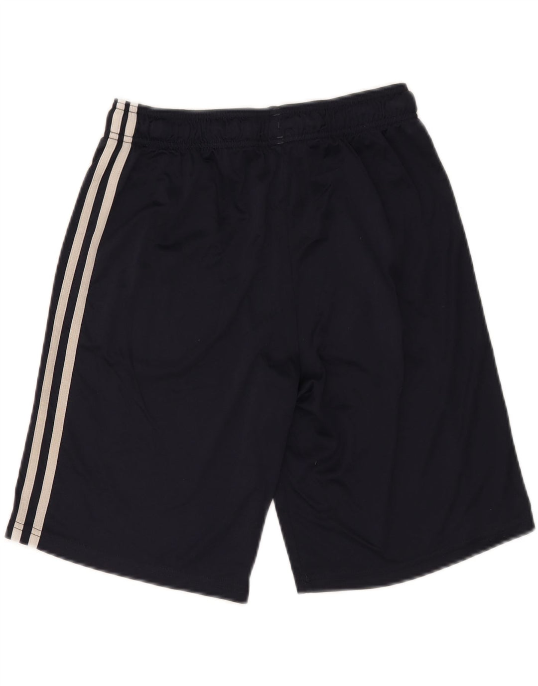 ADIDAS Boys Sport Shorts 15-16 Years  Navy Blue Polyester Vintage Adidas and Second-Hand Adidas from Messina Hembry 