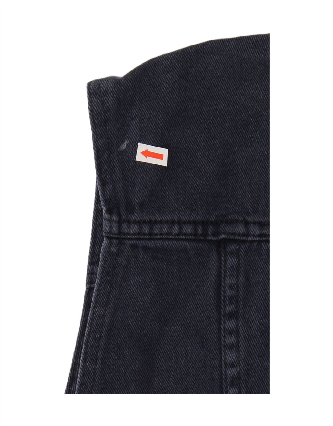VINTAGE Boys Denim Gilet 13-14 Years Navy Blue Cotton Vintage Vintage and Second-Hand Vintage from Messina Hembry 