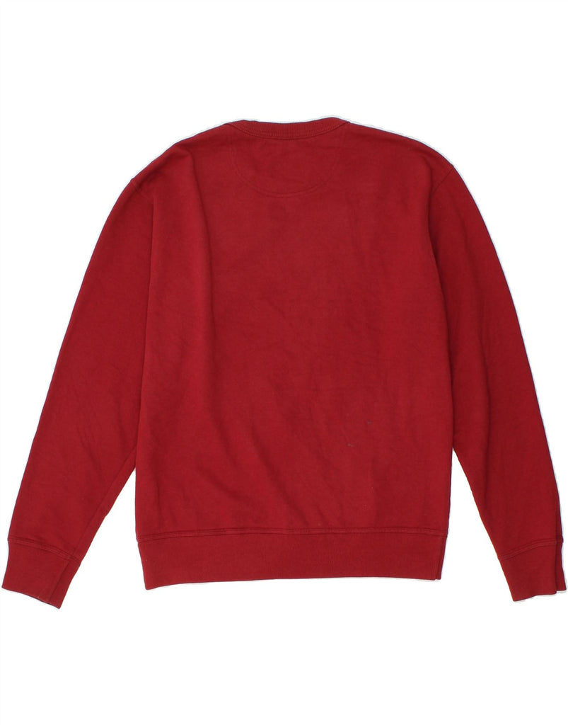 CHAMPION Mens Sweatshirt Jumper Medium Red Cotton | Vintage Champion | Thrift | Second-Hand Champion | Used Clothing | Messina Hembry 