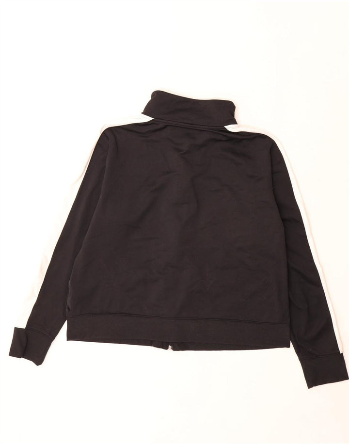 Under Armour Womens Tracksuit Top Jacket UK 20 2XL Black Colourblock
