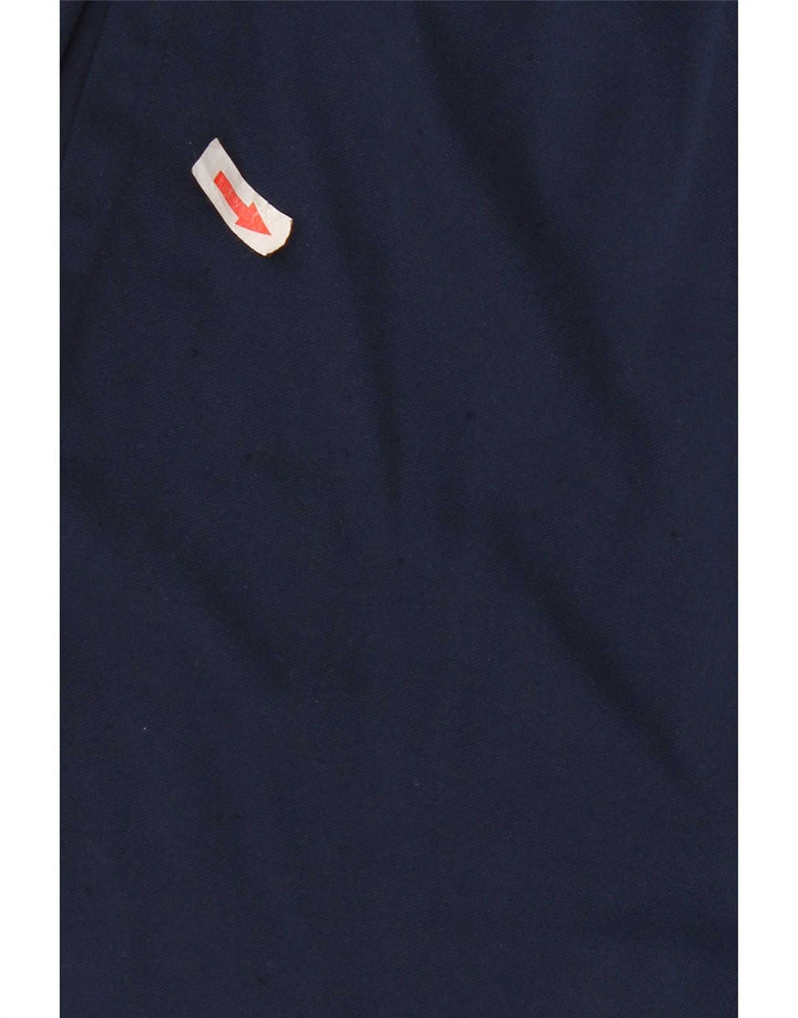 Adidas Mens Sport Shorts Small Navy Blue Polyester