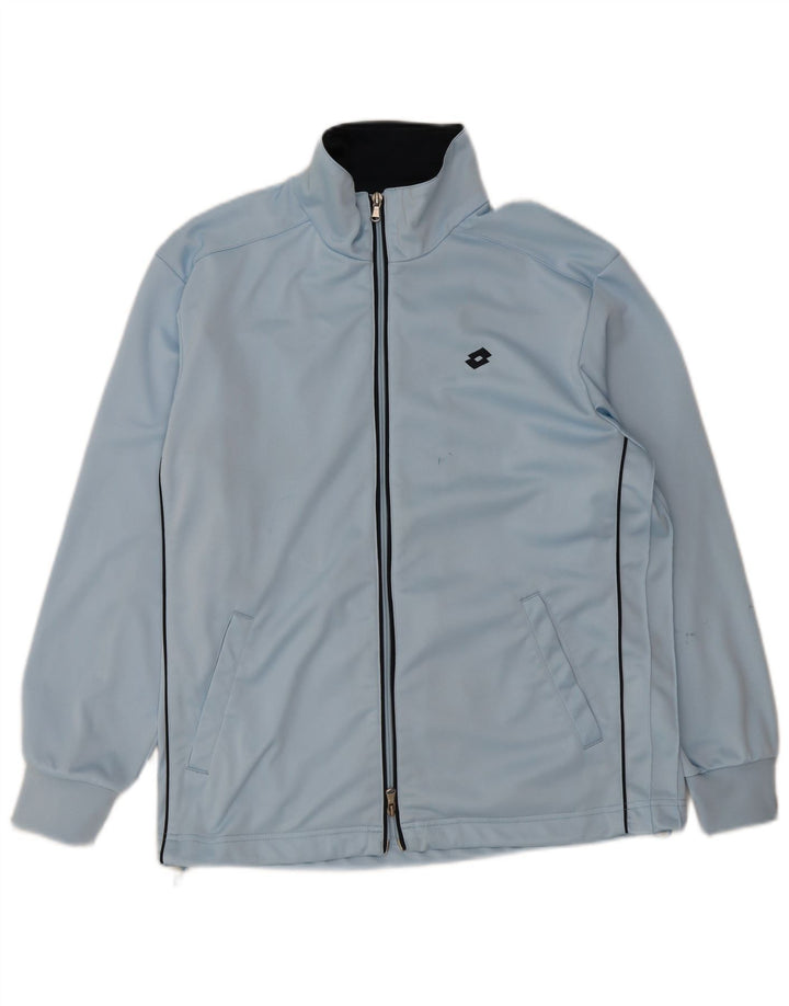 Lotto Mens Tracksuit Top Jacket Large Blue
