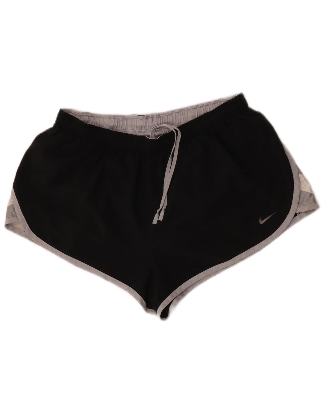 Nike Womens Sport Shorts Medium W28 L12 Black Colourblock Polyester