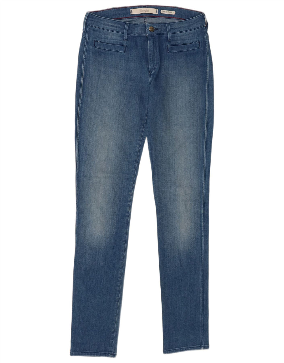 Wrangler Womens Corynn Slim Jeans W28 L32 Blue Cotton