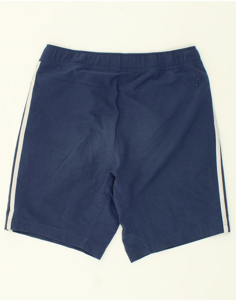 ADIDAS Mens Sport Shorts Small Navy Blue Polyester | Vintage Adidas | Thrift | Second-Hand Adidas | Used Clothing | Messina Hembry 