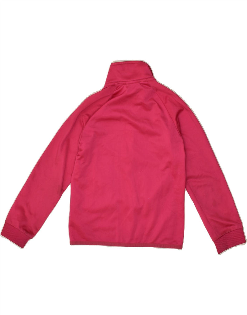 ADIDAS Girls Tracksuit Top Jacket 7-8 Years Pink Polyester | Vintage Adidas | Thrift | Second-Hand Adidas | Used Clothing | Messina Hembry 