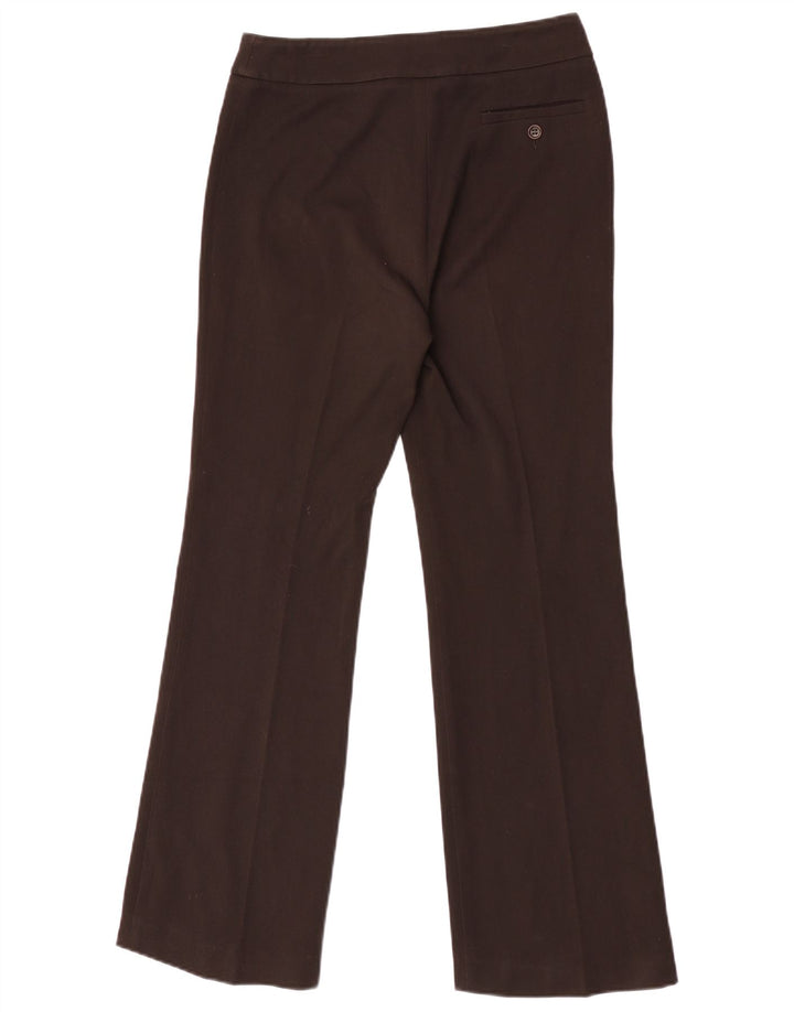 Max Mara Womens Weekend Bootcut Suit Trousers UK 8 Small W27 L30 Brown
