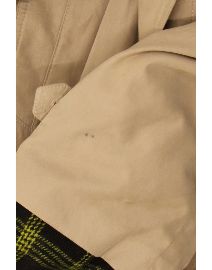 London Fog Womens Overcoat UK 16 Large Beige Polyester